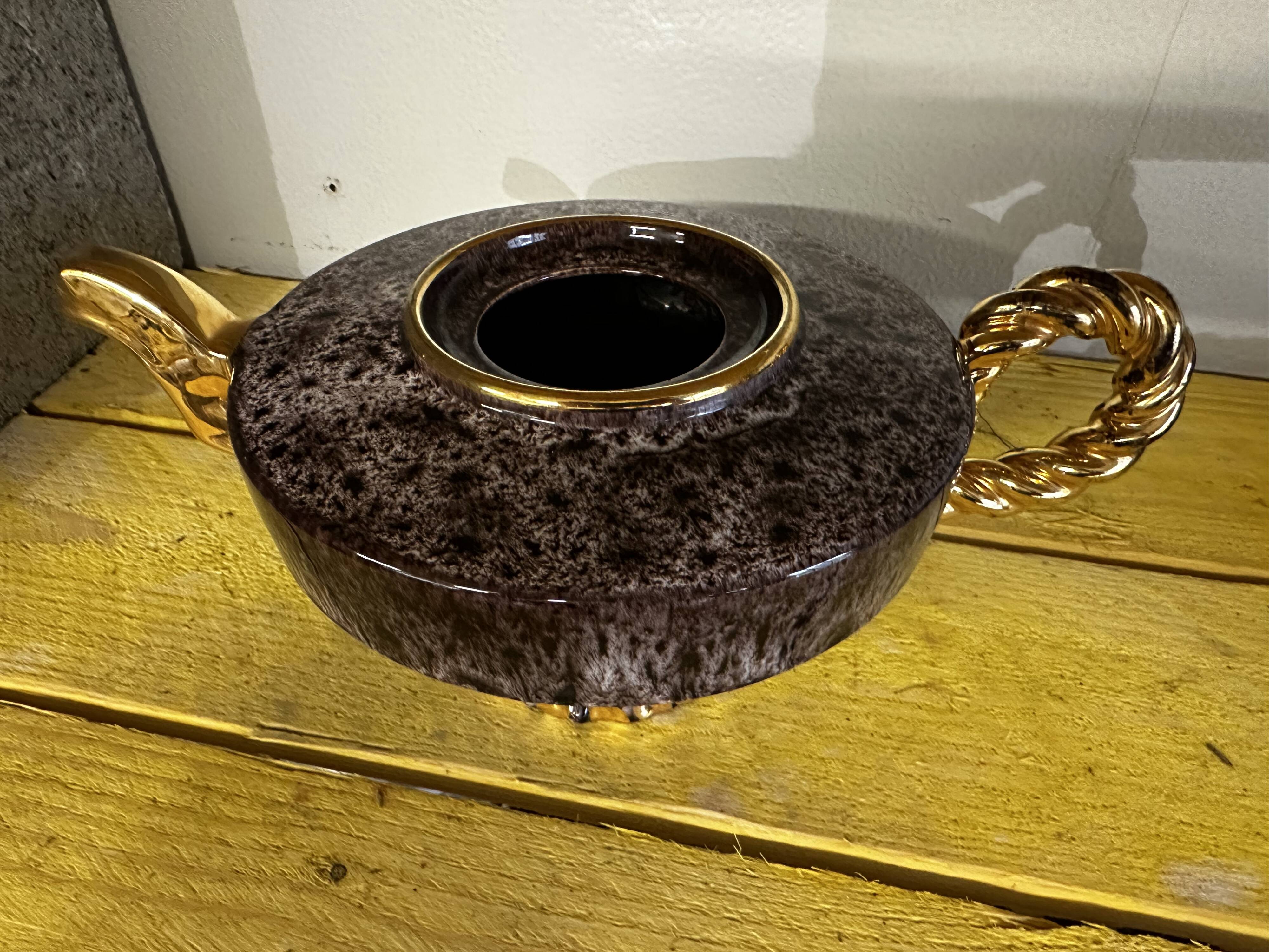 Ceramic milk jug from Vallauris by Marius Giuge