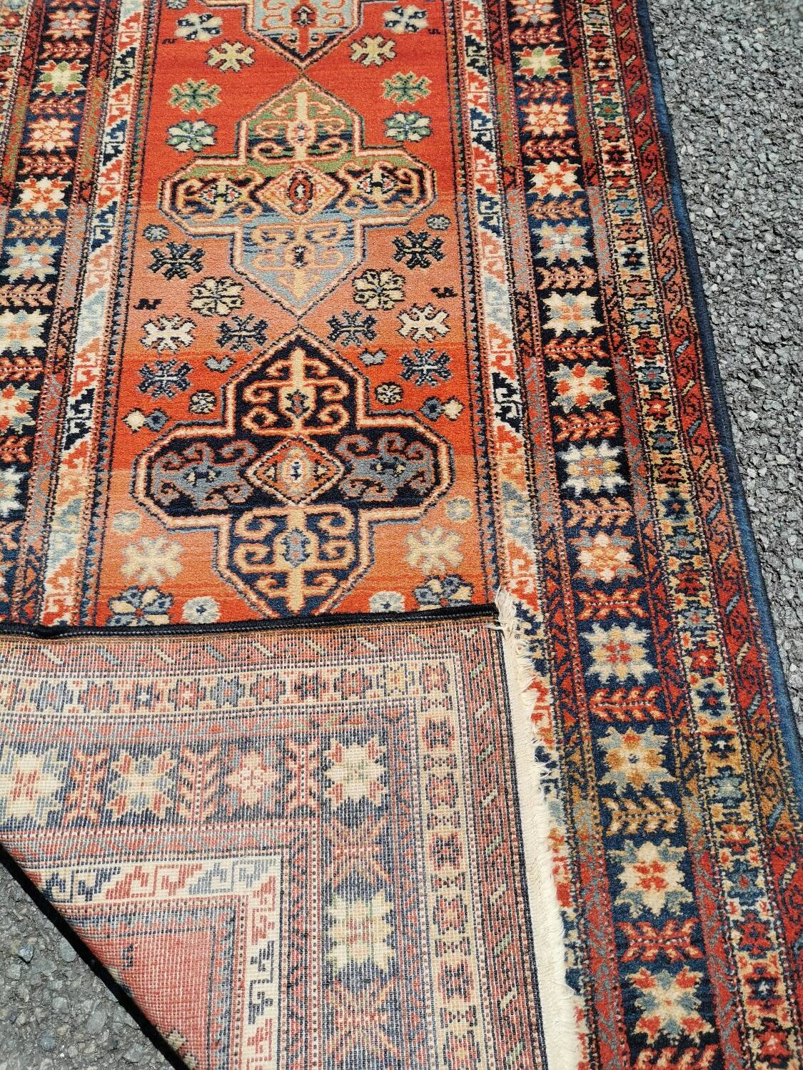 Oriental hallway rug