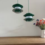 Vintage set 2 Trava pendant - Carl Thore - Granhaga - Swedish design lamp