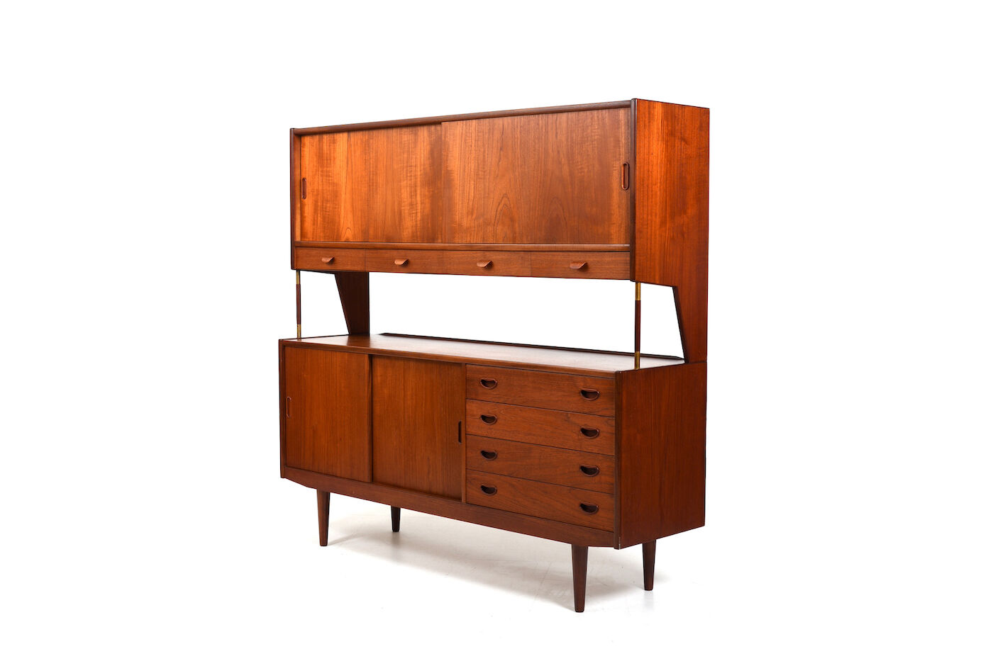 Fine Danish Top Cabinet / Sideboard in Teak 1950s