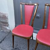 4 chaises Art Deco 1950