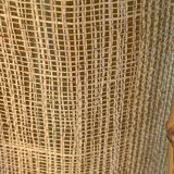 Tipi bamboo and rattan floor lamp