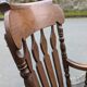 Rocking-chair en hêtre et pin