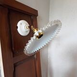 Vintage opaline wall light