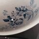 Ancien plat/ Vasque Terre De Fer Choisy-le-Roi E. Bourgeois