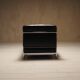 Cassina LC2 vintage two-seater sofa by Charlotte Perriand and Le Corbusier