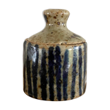 Miniature glazed stoneware box