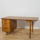 Art Deco Oak Desk by Gunnar Ericsson for Åtvidaberg / Facit AB, Sweden, 1950s