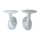Pair of white cast iron patères art deco 30 40