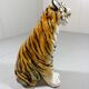 Tigre de terre cuite vintage, Italie des années 1960