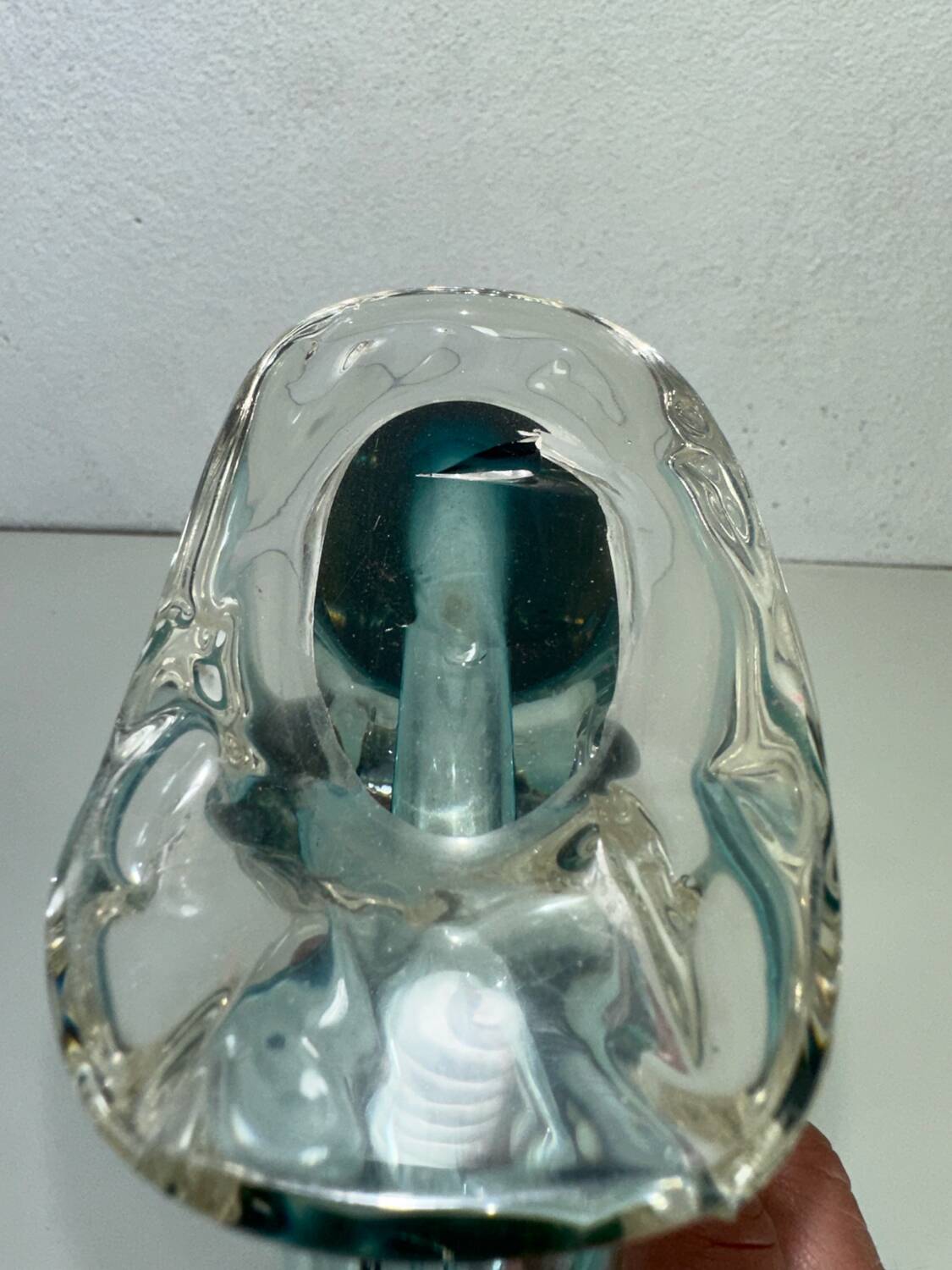 Murano glass vase