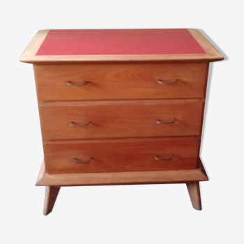 Commode en bois années 50