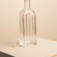 Crystal bottle vase by Laura Griziotti for Arnolfo di Cambio 70's
