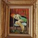 Oil on canvas "Sleeping Woman" Guy Le Corroller