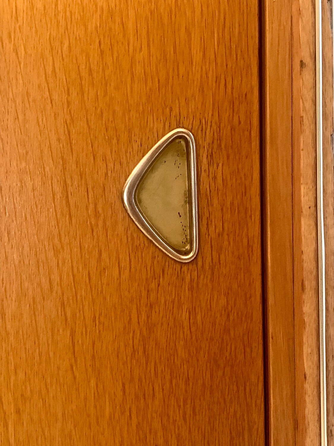 Vintage shoe cabinet feet compass