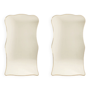 paire de miroirs style