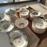 Bernardaud - Bengali - Set complet 59 pièces