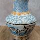 Vase japonisant à décor d’oiseaux et fleurs de lotus