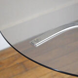 Smoked glass coffee table