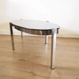 Smoked glass coffee table 70