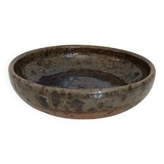 Vintage stoneware soup plate