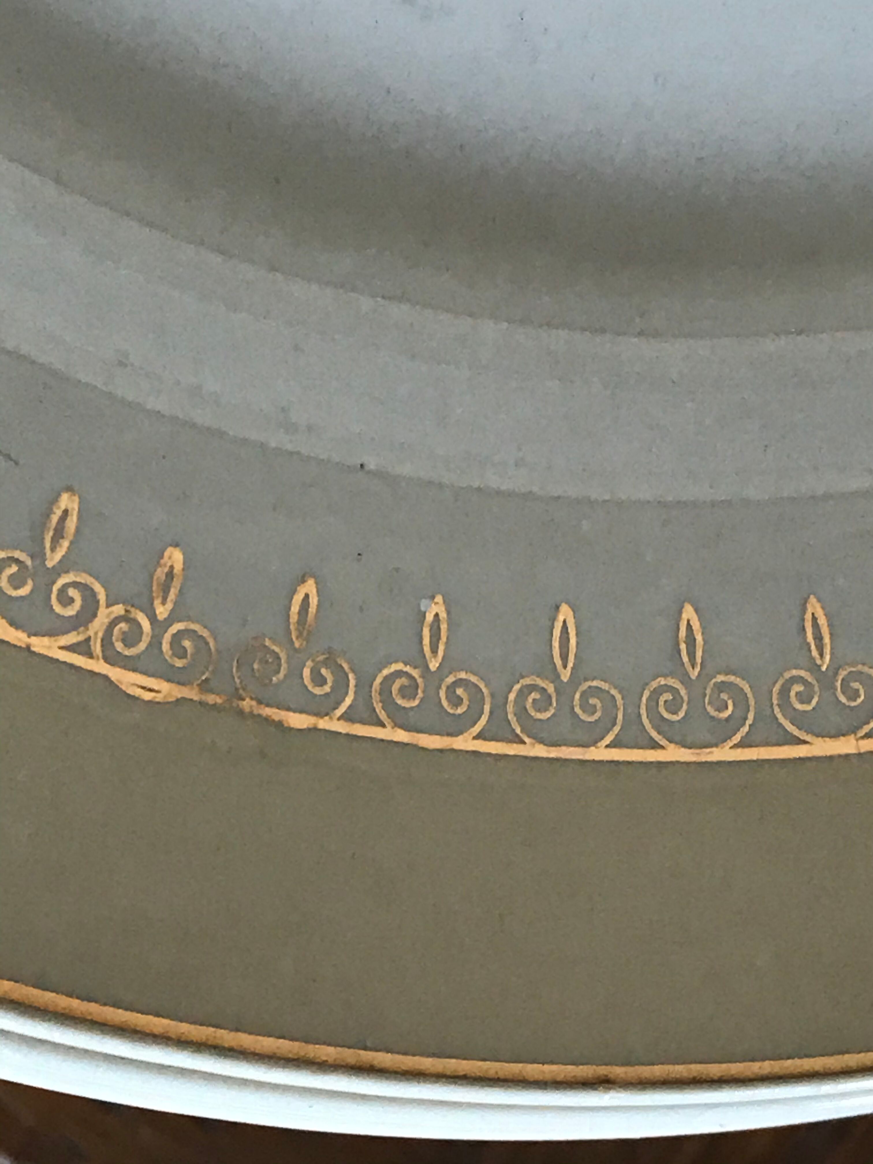 Set of 6 flat plates Lunéville