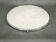 Art Deco Round Chrome, Glass and Wood Serving Tray, Czechoslovakia 1930s