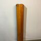 Ancien paravent en bois art deco vague style baumann 1950 en très bon état