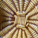 Vallauris braided effect slip butter dish