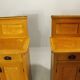 Pair of Bedside Tables. Folk art, Bohemia 1920