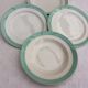 Set of 8 plates Ceranord St-Amand semi-porcelaine