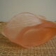 Empty pockets, vintage pink glass swan pot cover