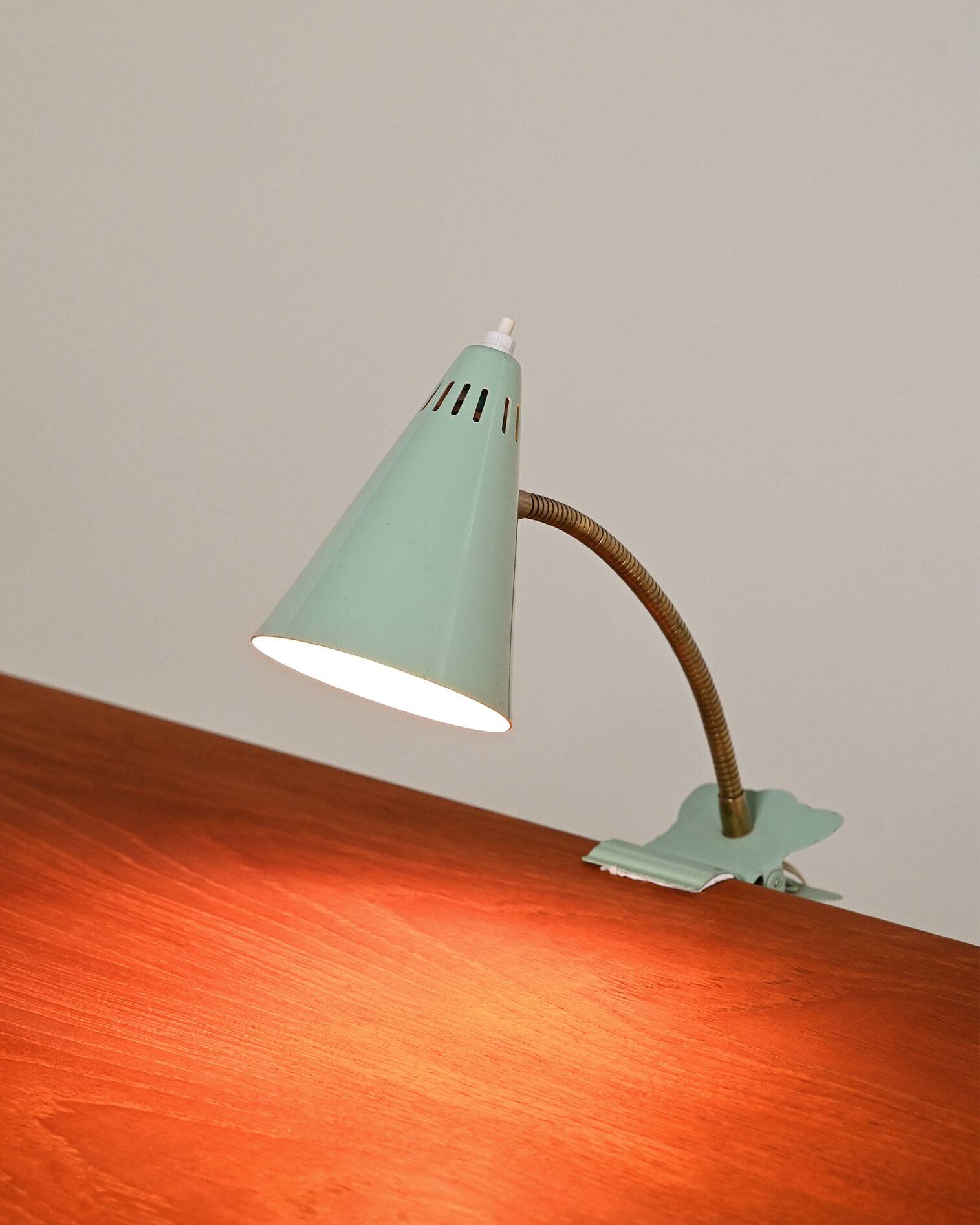 Clamp Lamp, Scandinavia, 1950s