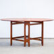 Table scandinave vintage pliante 1960
