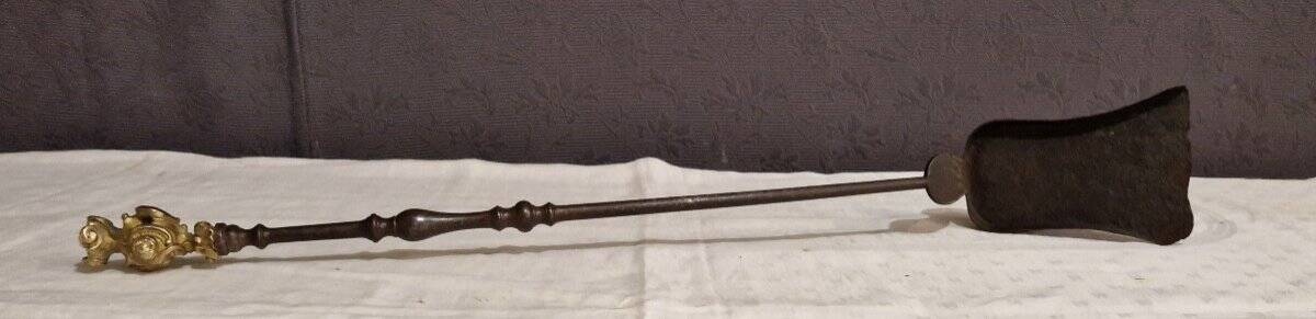 Bronze Gilt and Iron Fireplace Tool Set from the 19th Century