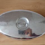 Ecruis monogrammed silver-plated metal serving bell 240517
