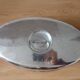 Ecruis monogrammed silver-plated metal serving bell 240517