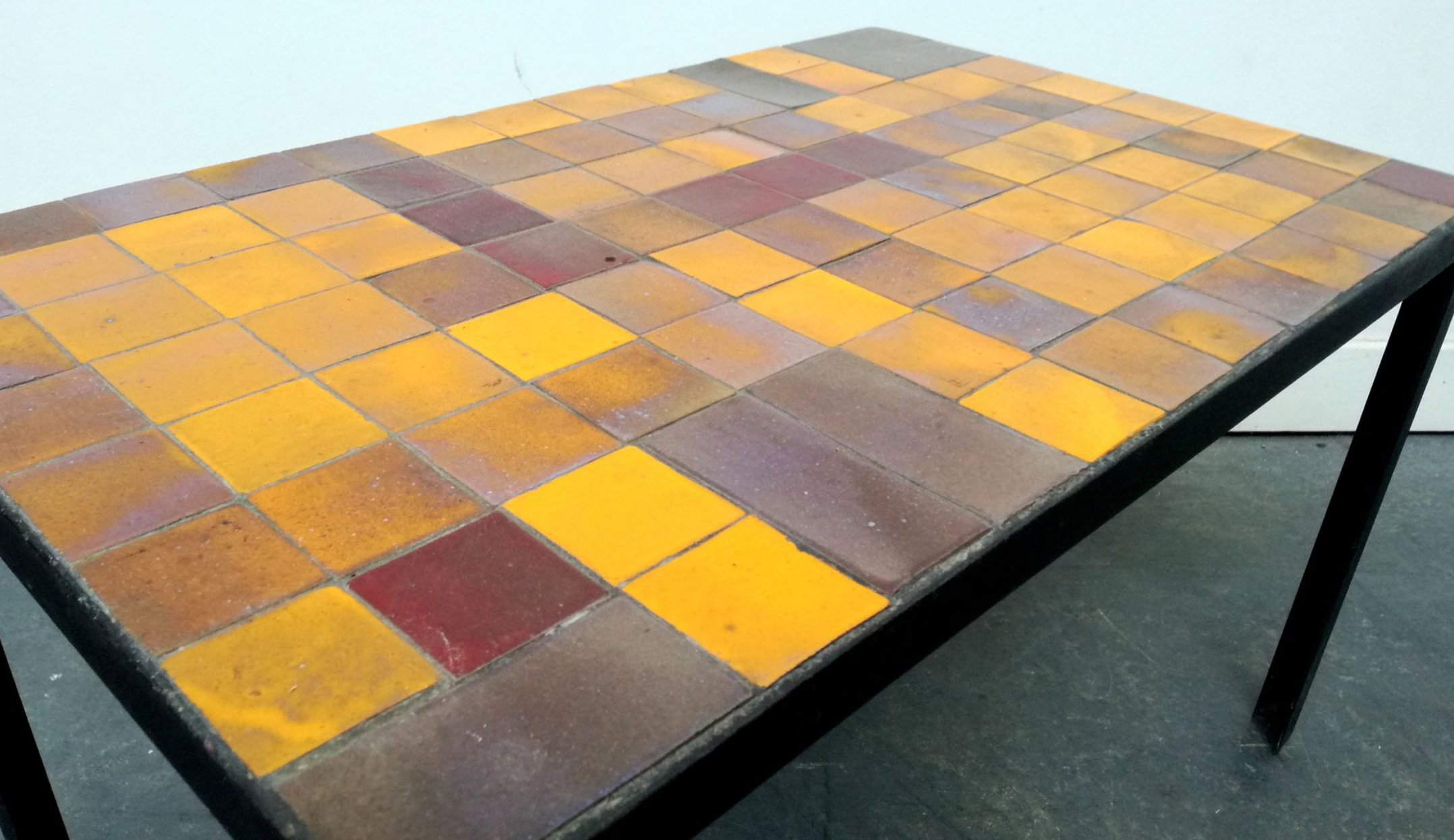 Ceramic coffee table 1950s