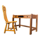 Vintage oak vanity table or desk by Depuydt Belgium, 1960s