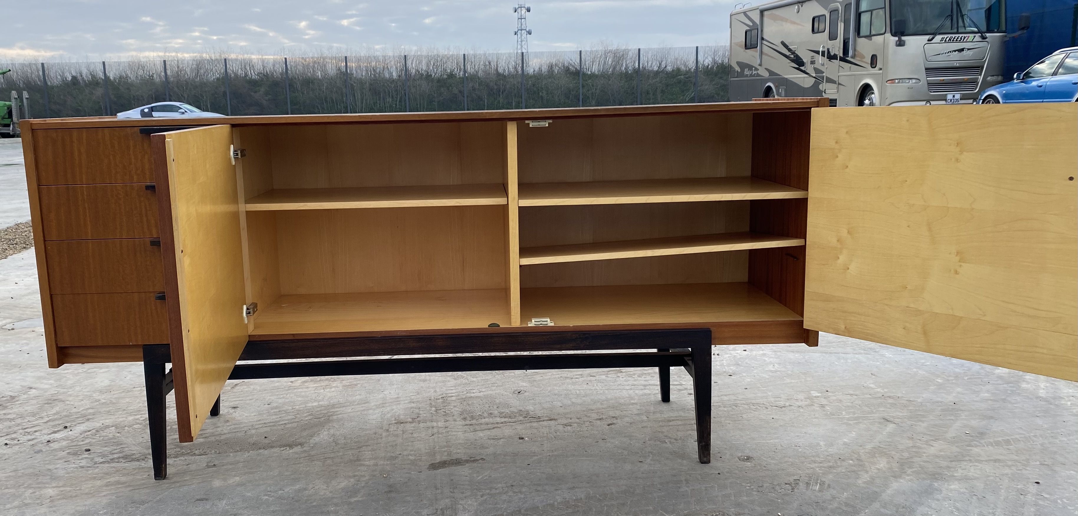 Midcentury Sideboard By František Mezulánik For Up Závody, 1960s