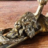 Pair of Empire style gaslight wall lights