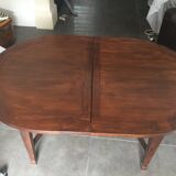 Colonial Oval Table in Solid Teak with extension