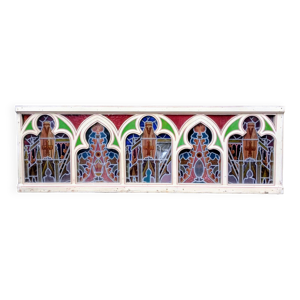 Grand cadre en bois massif