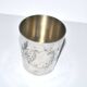 ERCUIS Rocaille silver-plated engraved metal cup/tumbler
