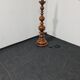 Vintage turned wood floor lamp