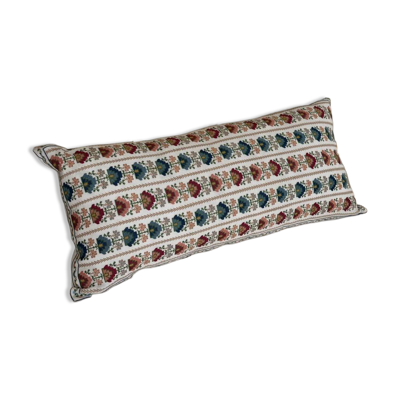 Coussin exceptionnel en textile grec vintage tissé à la main, des années 1950-1970.