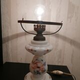 Antique porcelain lamp