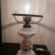 Antique porcelain lamp