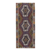 Vintage Turkish kilim, handwoven, 150x363 cm.
