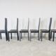 Dining chairs by Pietro costantini for Ello, 1980s, set of 6